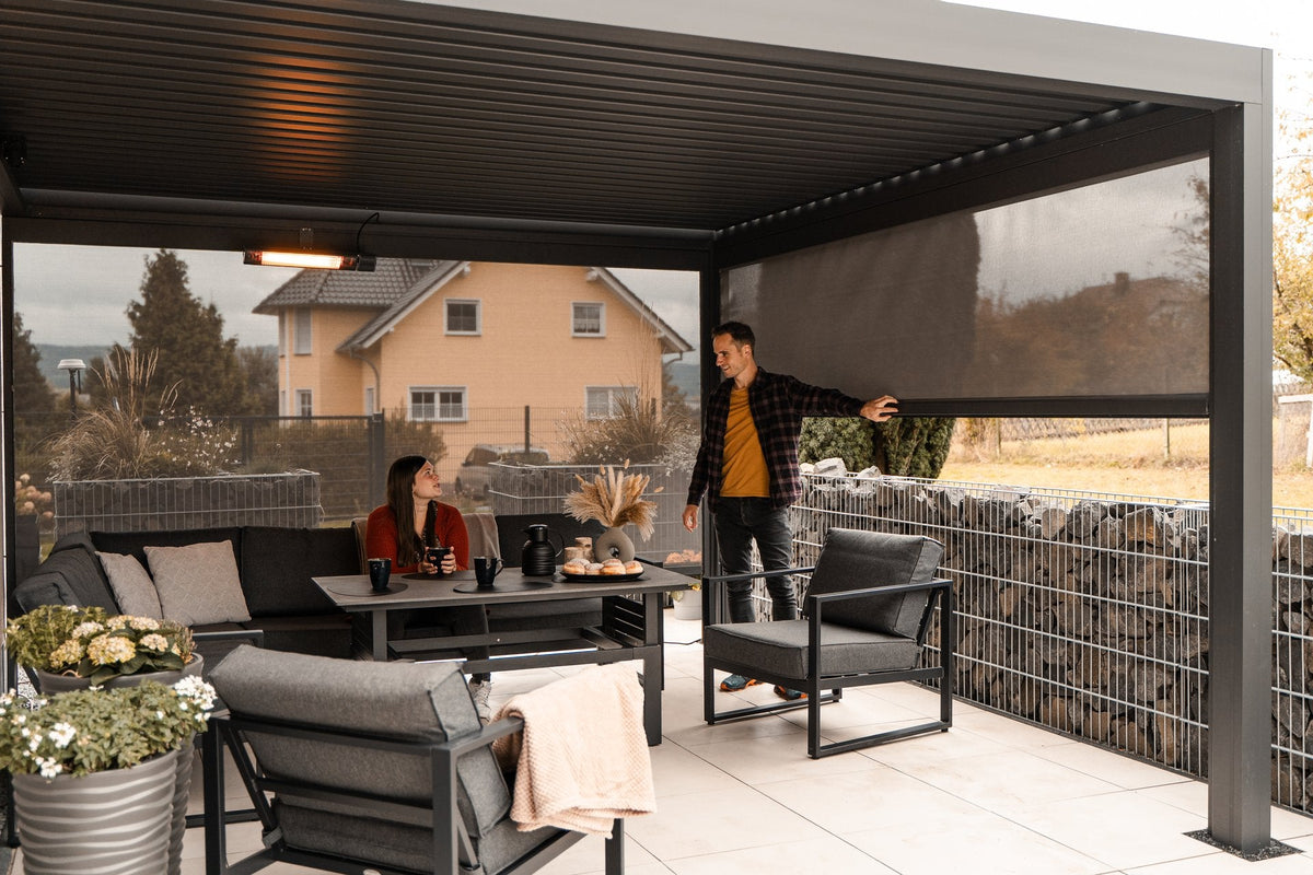 Shade Mastery S3 Motorized Louvered Pergola - Including Installation