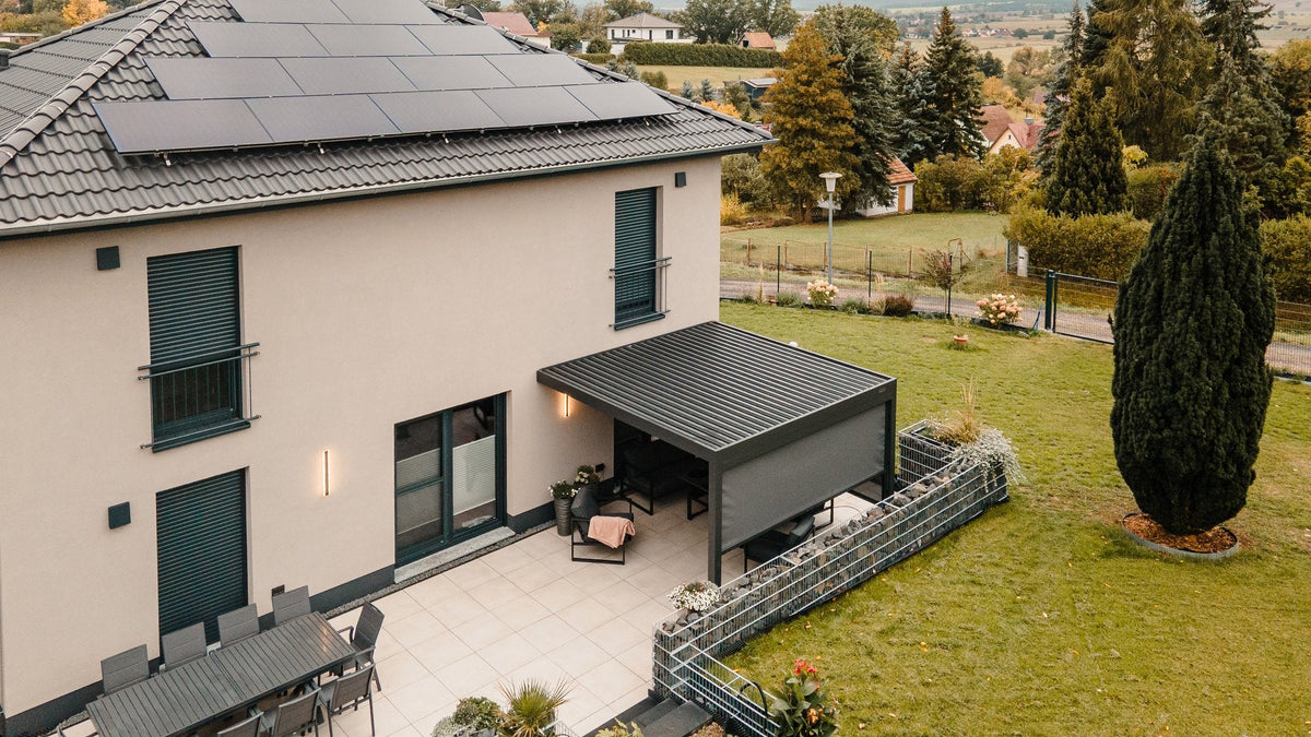 Shade Mastery S3 Motorized Louvered Pergola - Including Installation